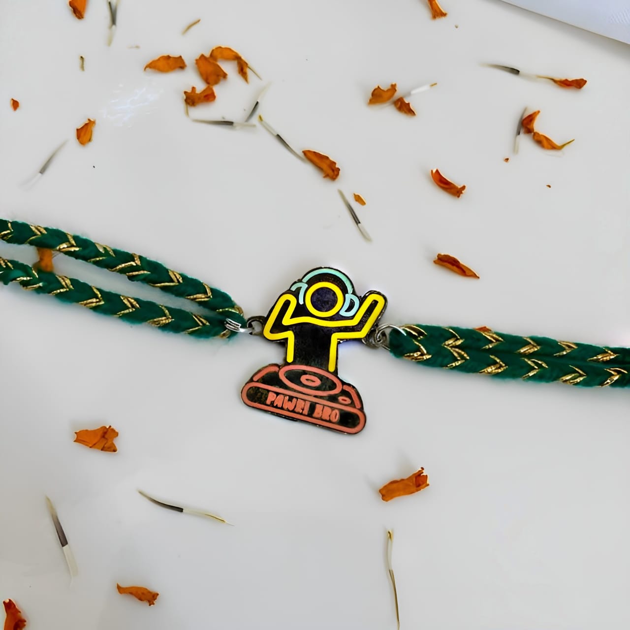 Pawri Bro Metal Rakhi