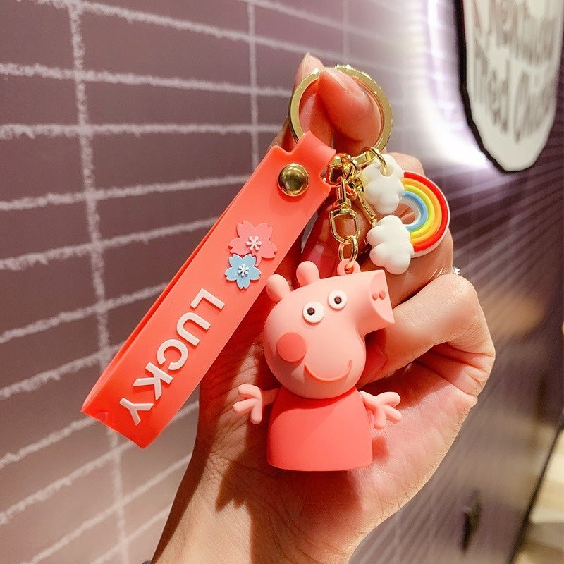 Peppa Pig 3D Keychain