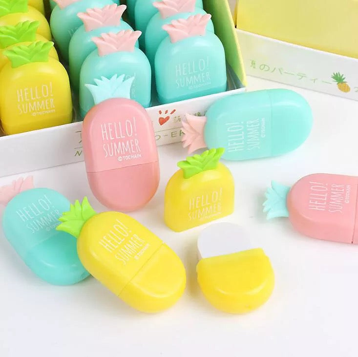 Pineapple Case Eraser