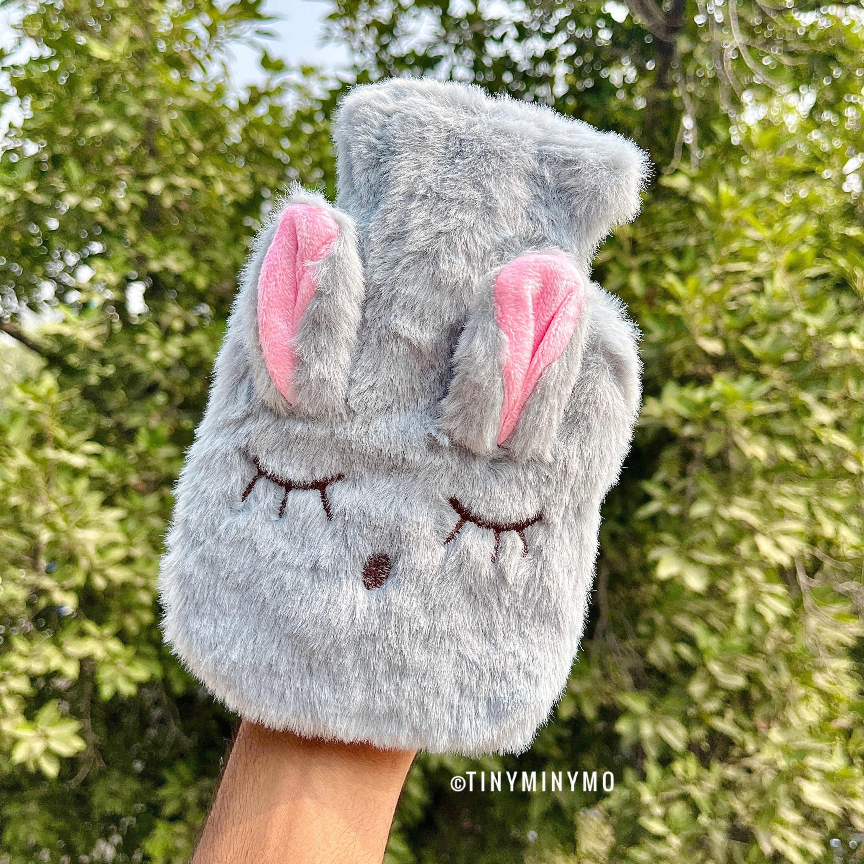 Plush Bunny Mini Hot Water Bag- Tinyminymo