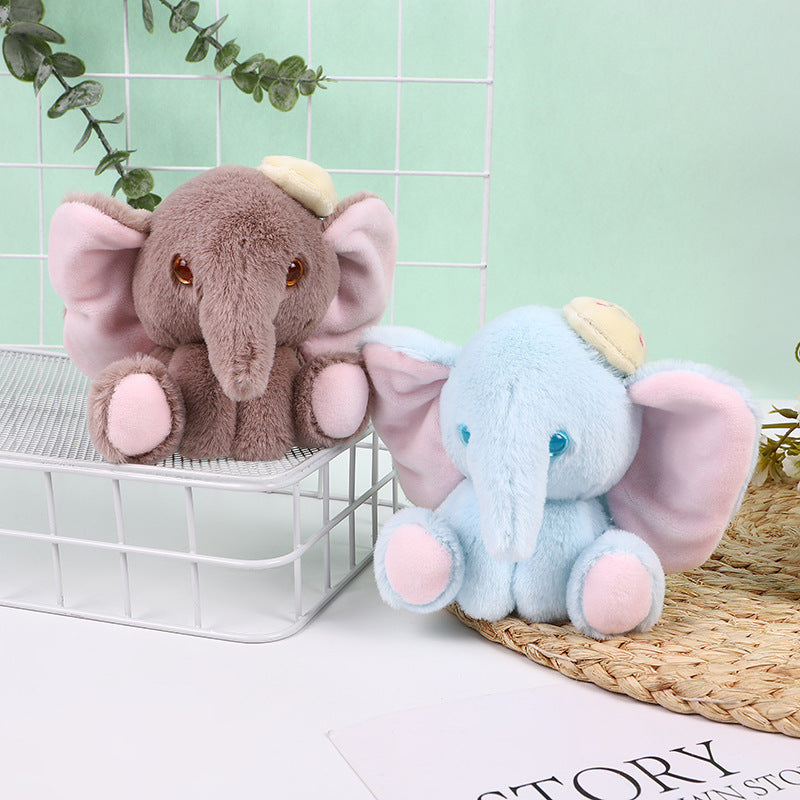 Plush Elephant 3D Keychain