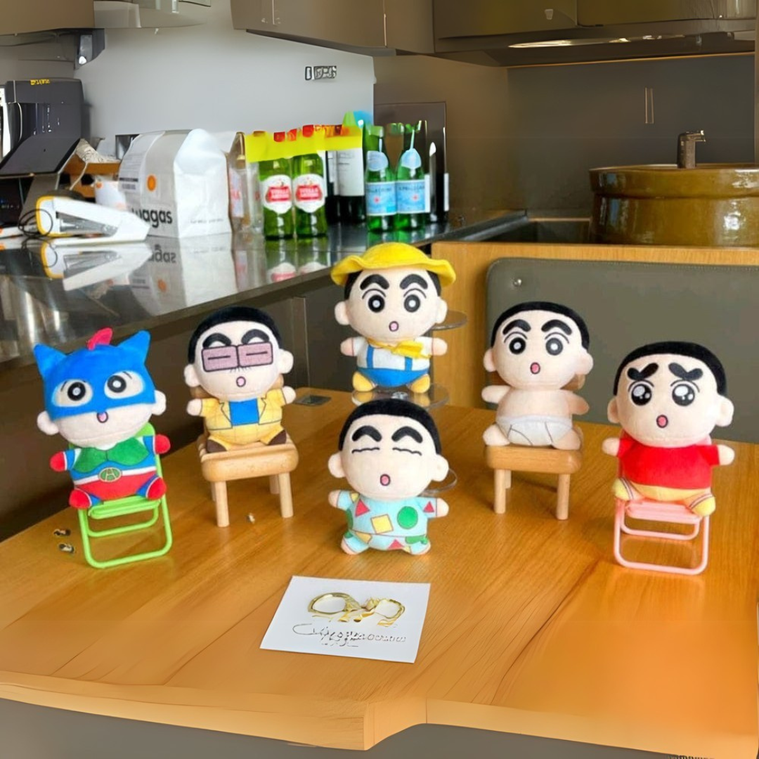 Plush Naughty Shin-chan 3D Keychain