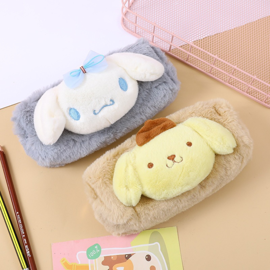 Plush Sanrio Zipper Pouch