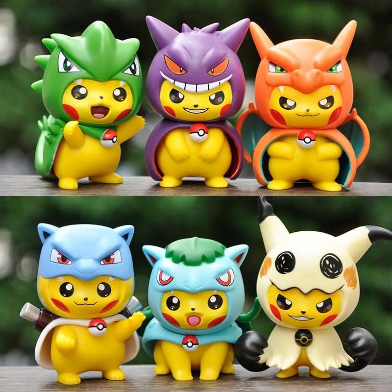 Pokemon Cosplay Pikachu Action Figure