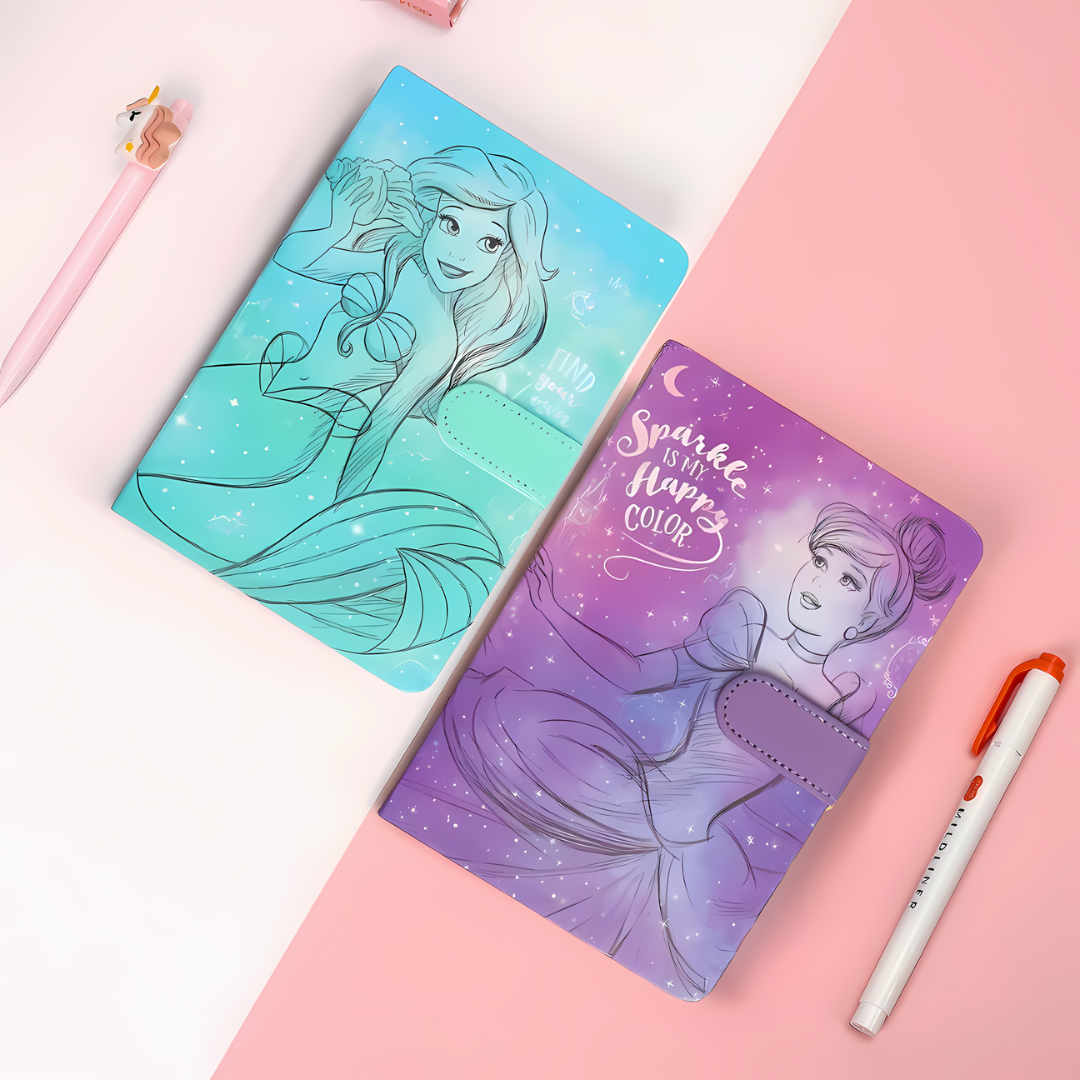 Princess Diary with Snap Lock