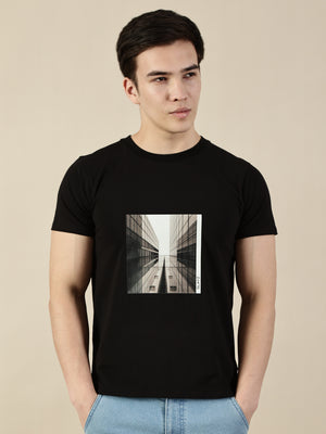 Slayz Printed Round Neck T-Shirt RTSJBDP1
