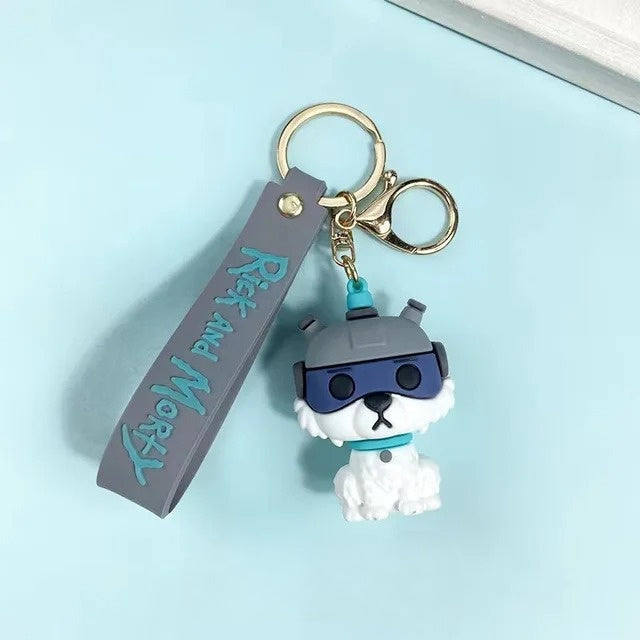 Rick and Morty 3D Keychain