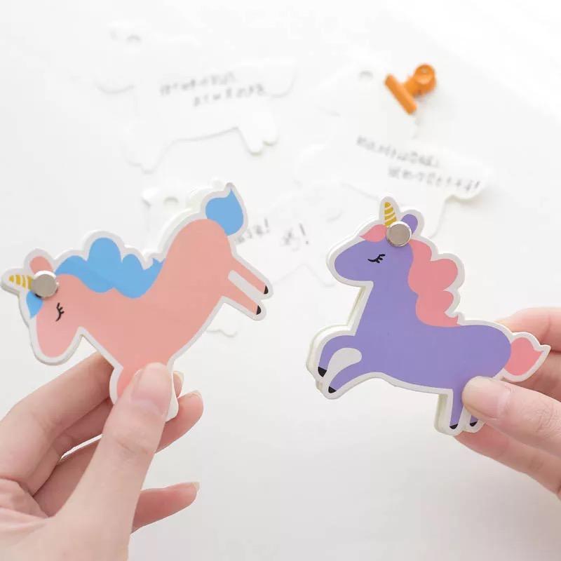 Unicorn Shaped Memo