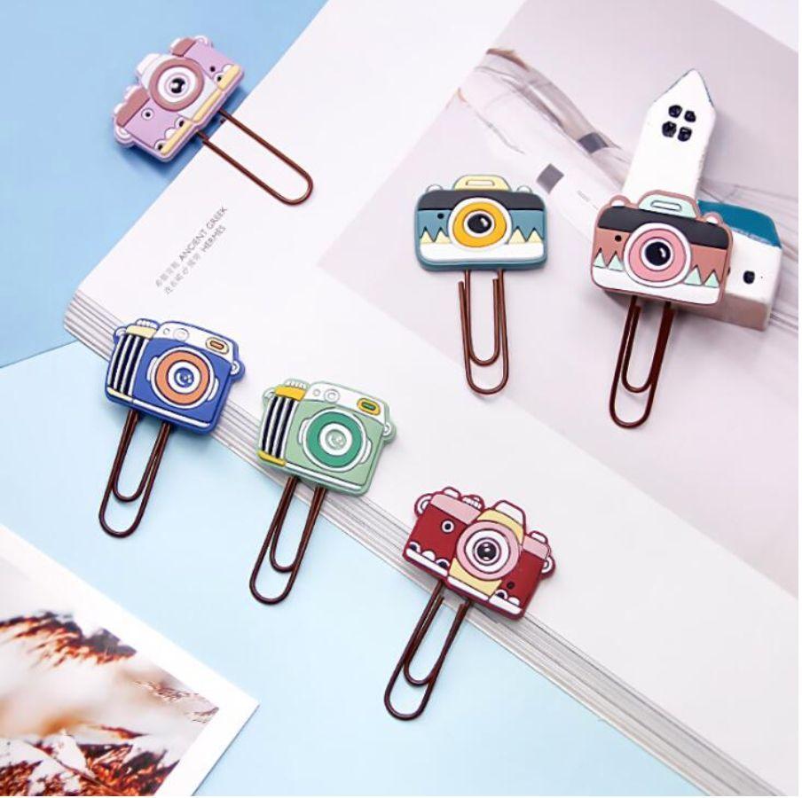 Vintage Camera Paperclips - Set of 3