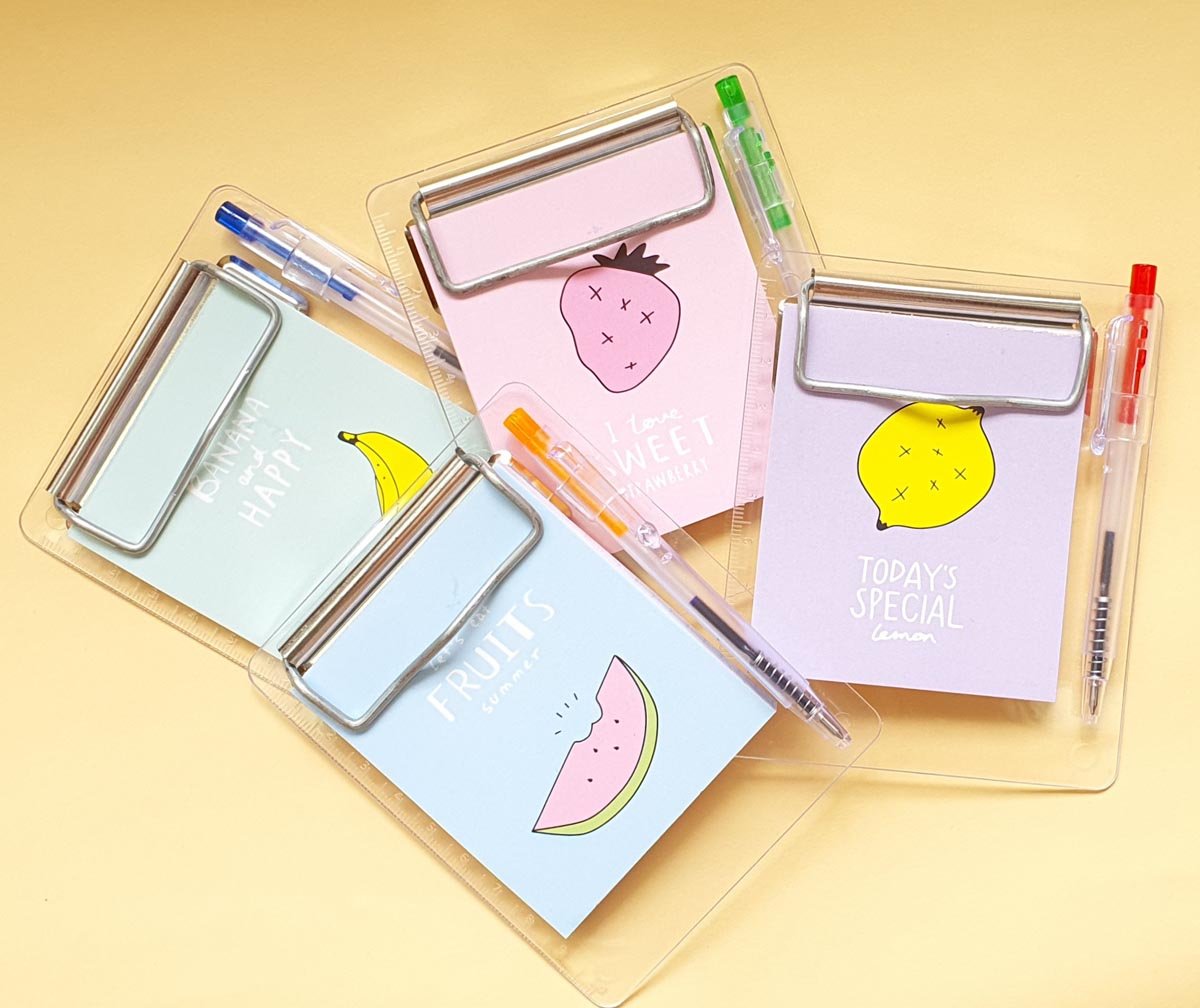 4 In 1 Fruit Memo Pads
