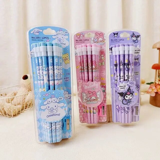 Sanrio Character Pencil Set