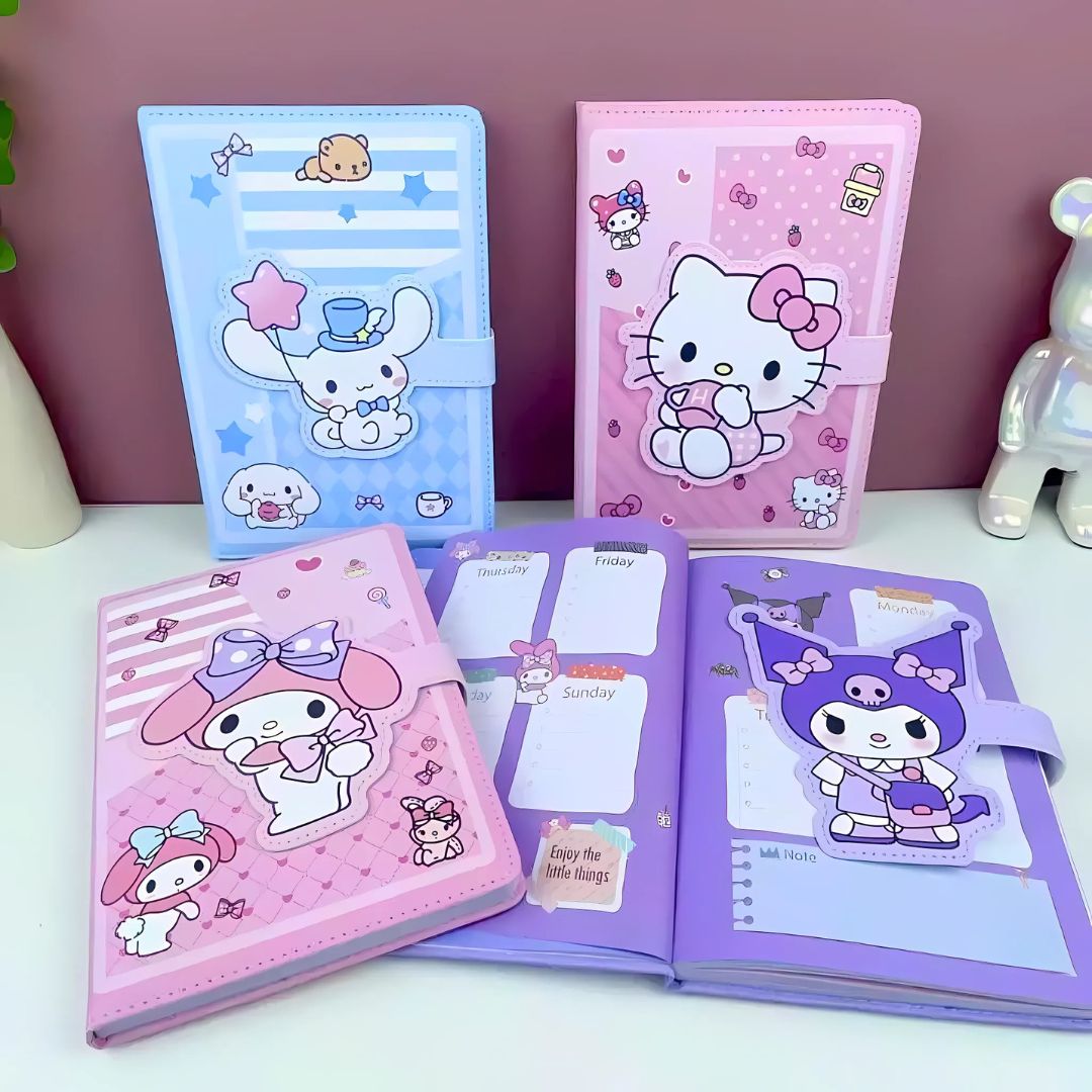 Sanrio Diary with Snaplock