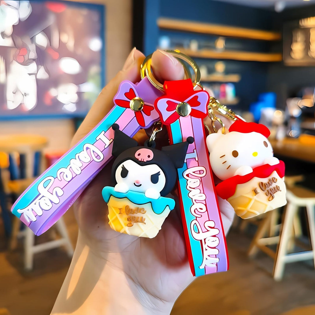 Sanrio Sundae 3D Keychain
