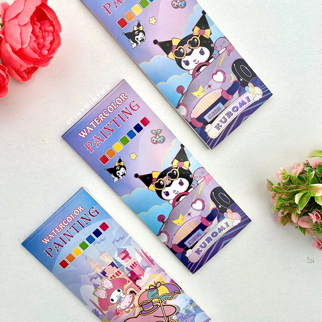 Sanrio Water Color Painting Pad