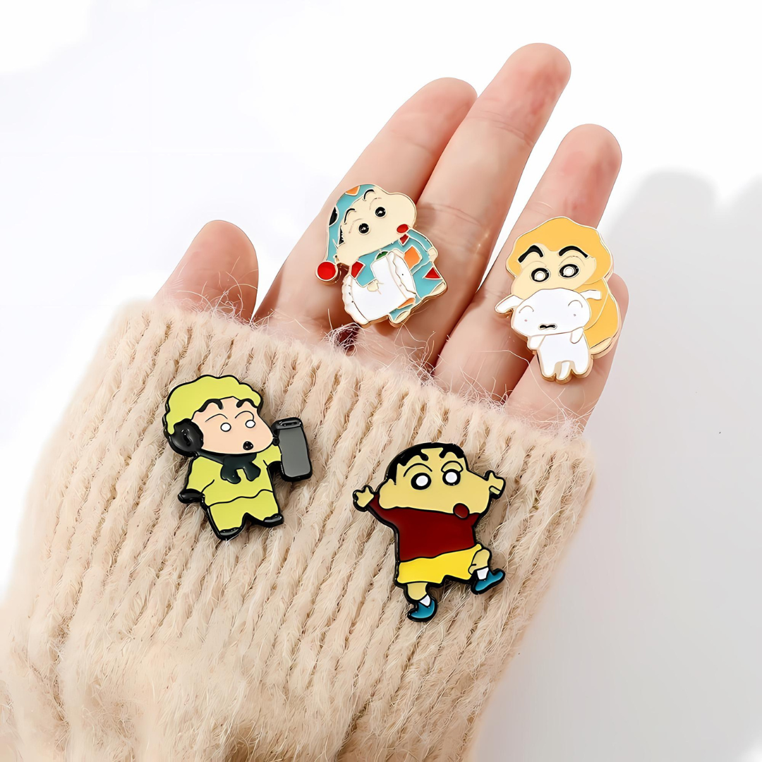Shin-chan Lapel Pin