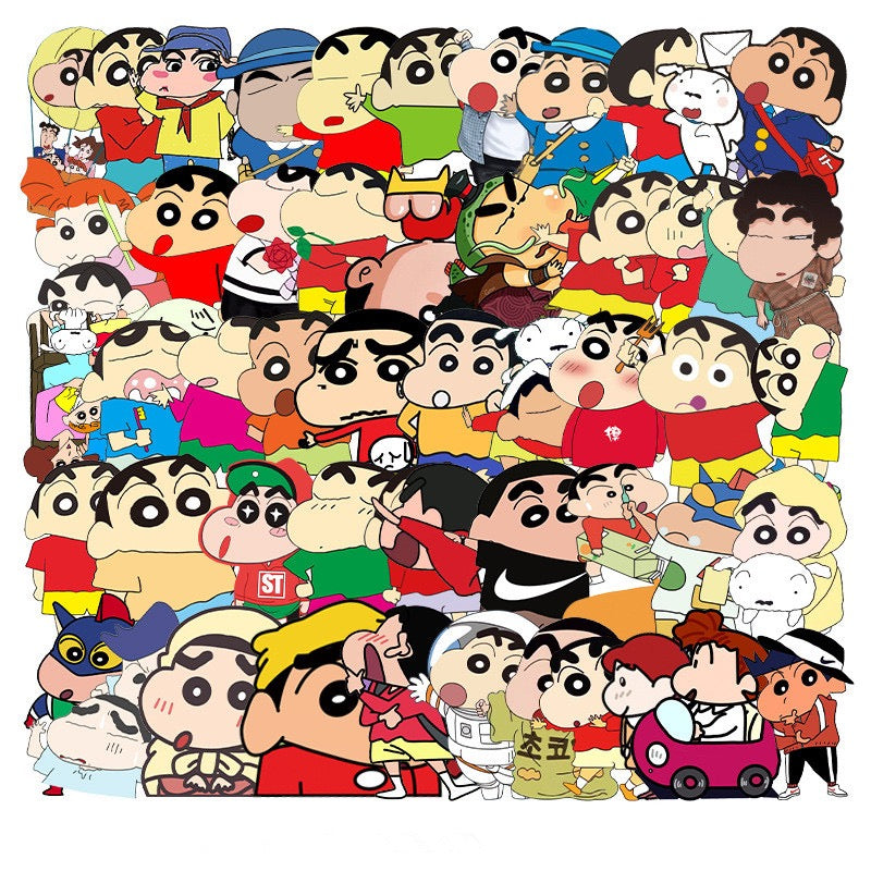 Shin-Chan Stickers - Set of 50