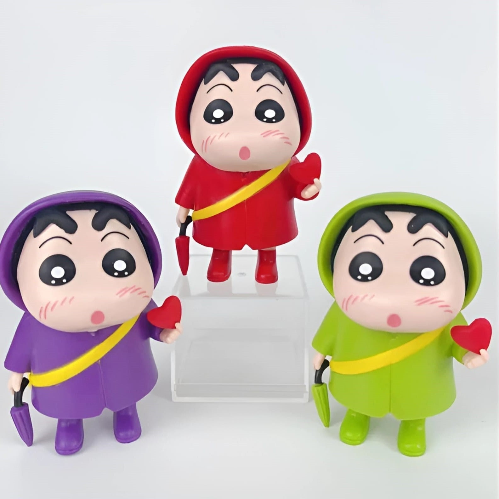 Shin-chan in Raincoat Action Figure