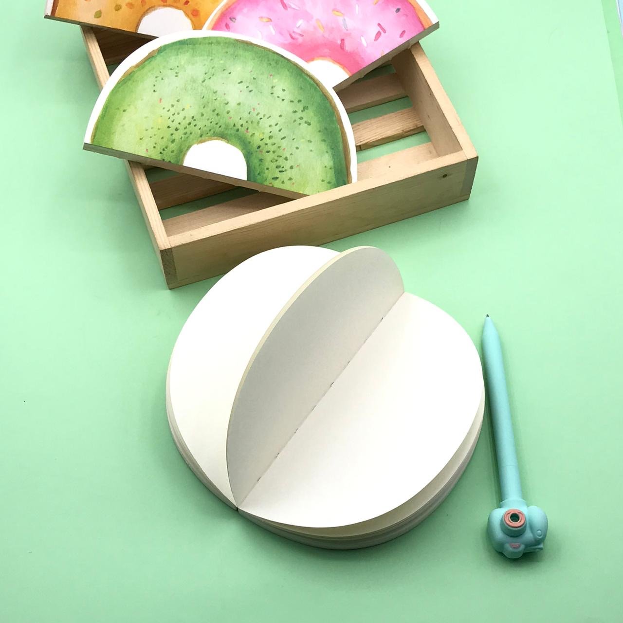 Semi Donut Notebooks