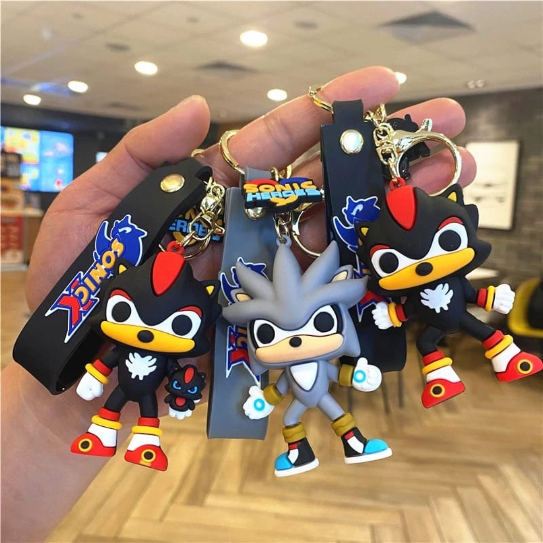Sonic Heroes 3D Keychain