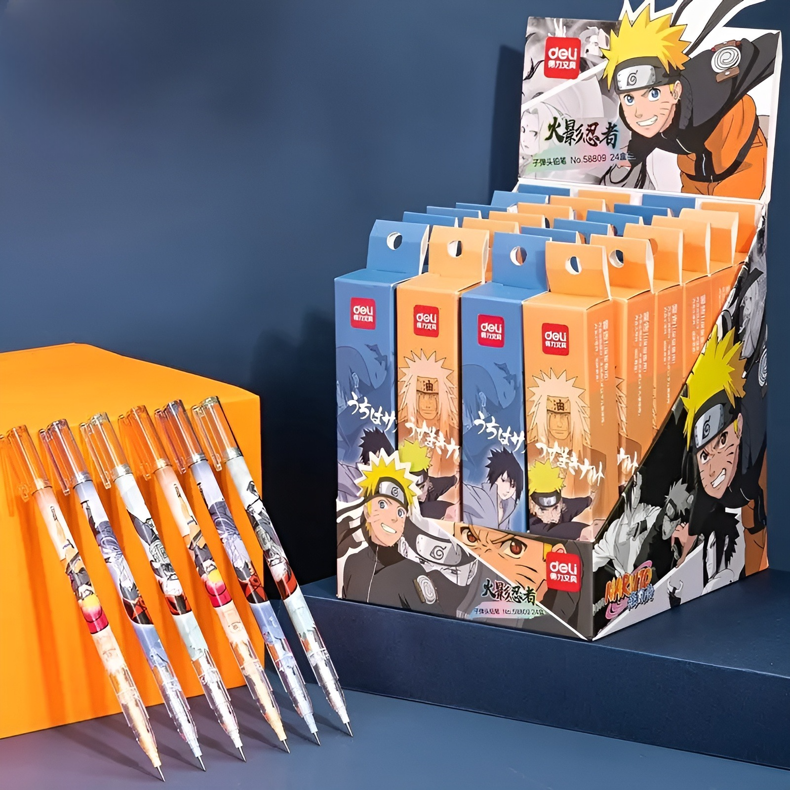 Stackable Naruto Pencil - Set of 6