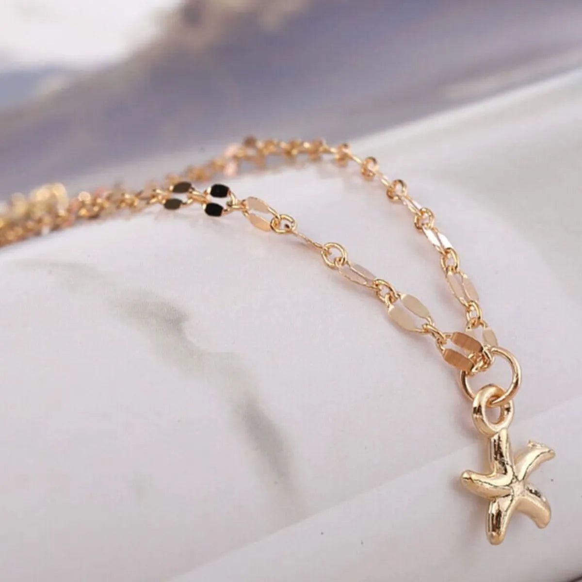 Starfish Anklet