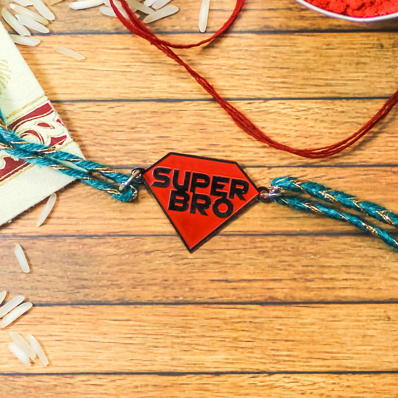 Super Bro Metal Rakhi