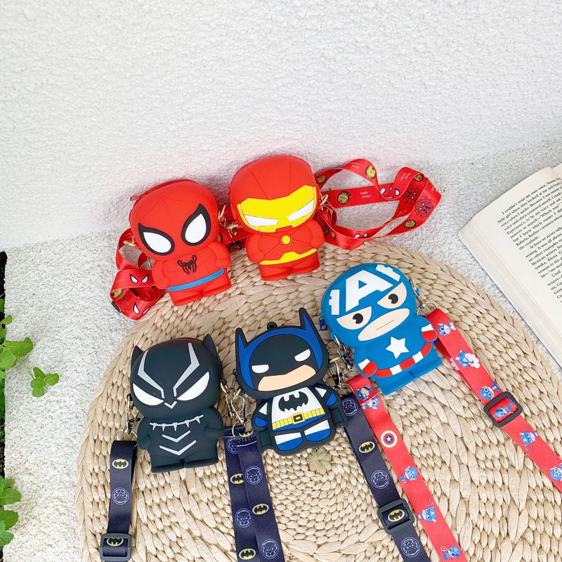 Superhero Silicone Sling Bag