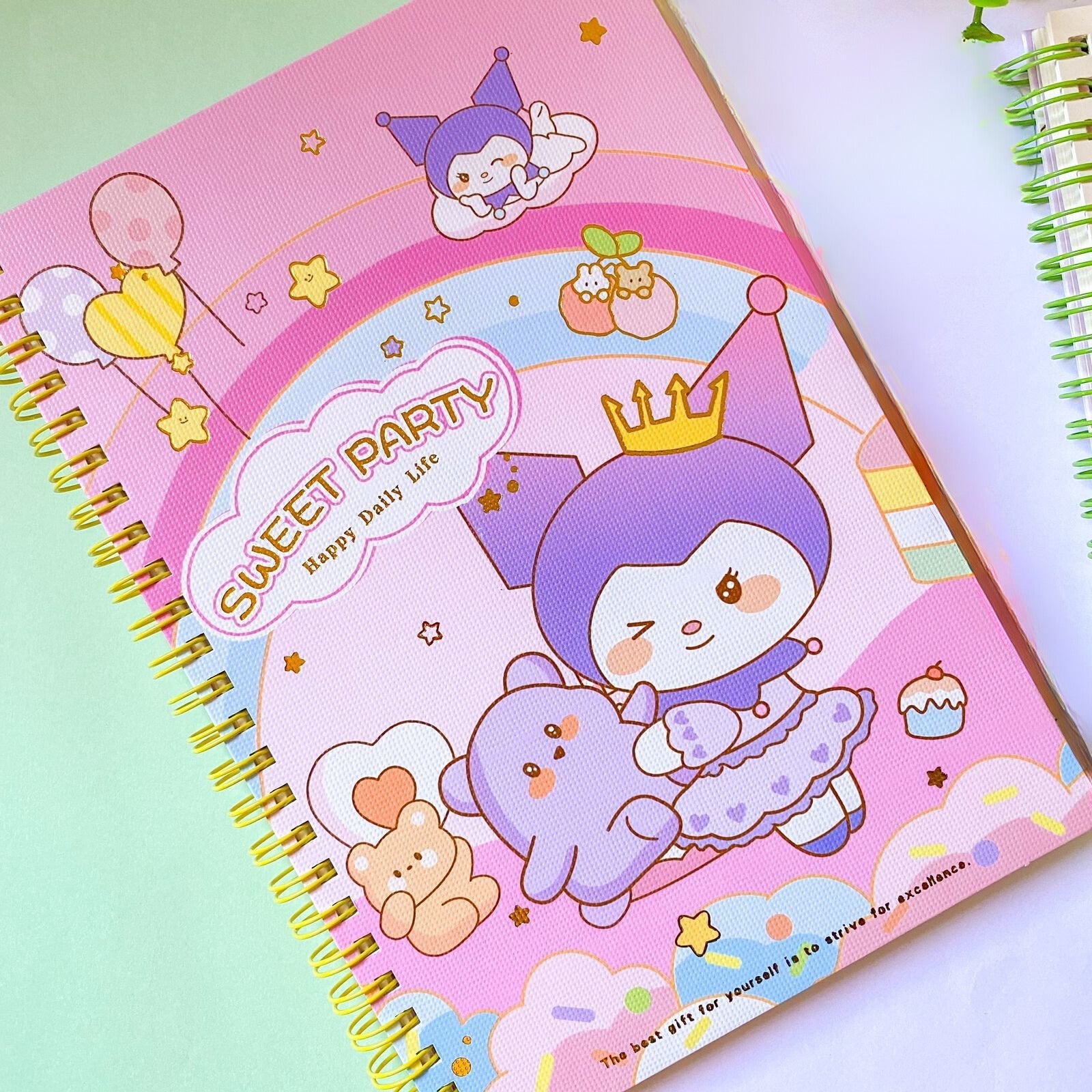 Sweet Party Sanrio Spiral Notebook
