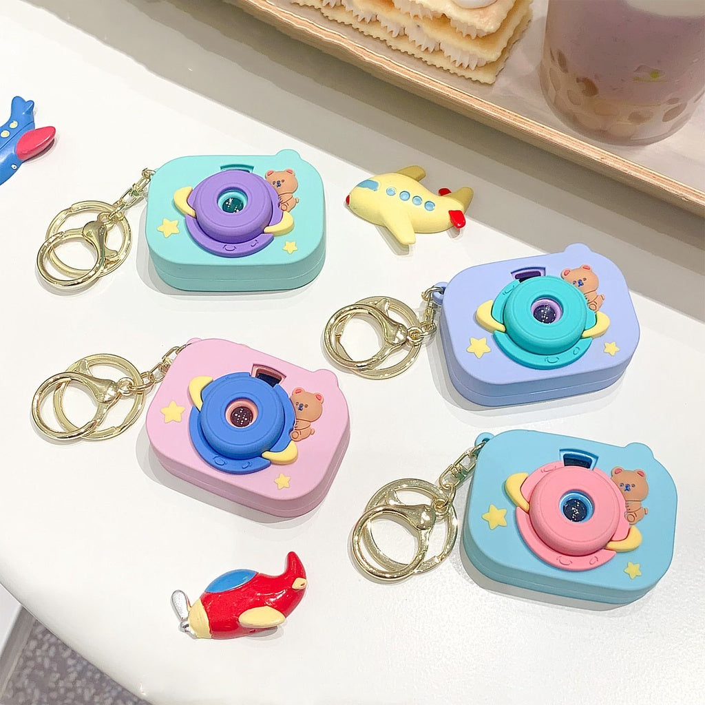 Teddy Bear Projector Keychain