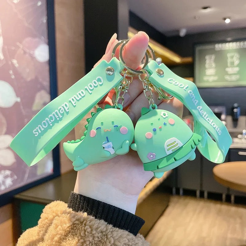 Tiny Dinosaur 3D Keychain