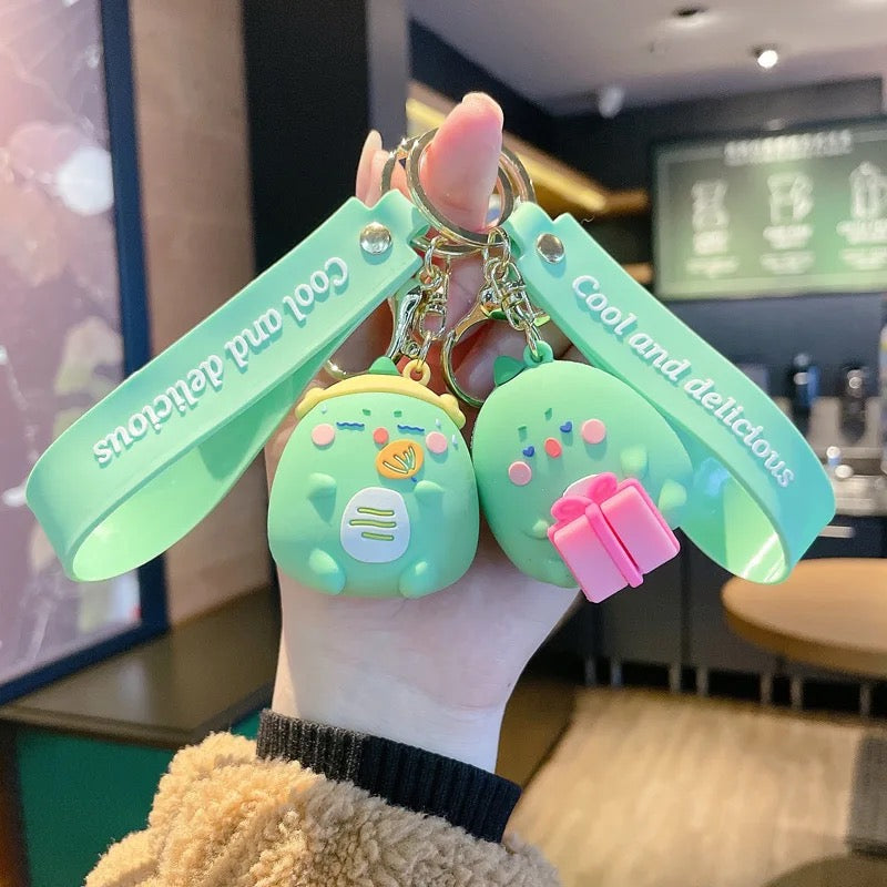 Tiny Dinosaur 3D Keychain