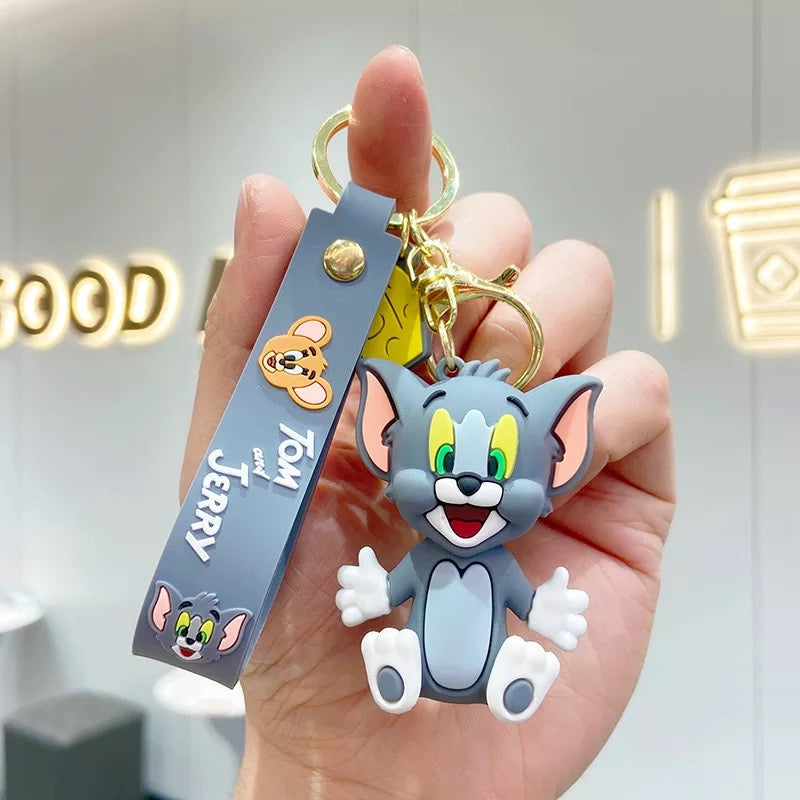 Tom and Jerry 3D Keychain