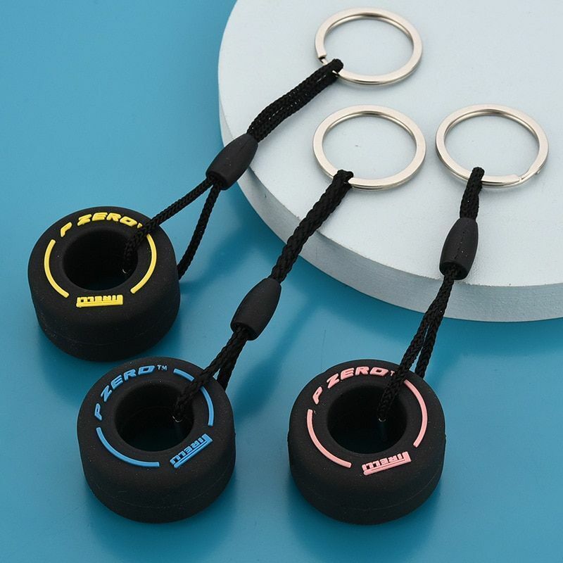Tyre 3D Keychain