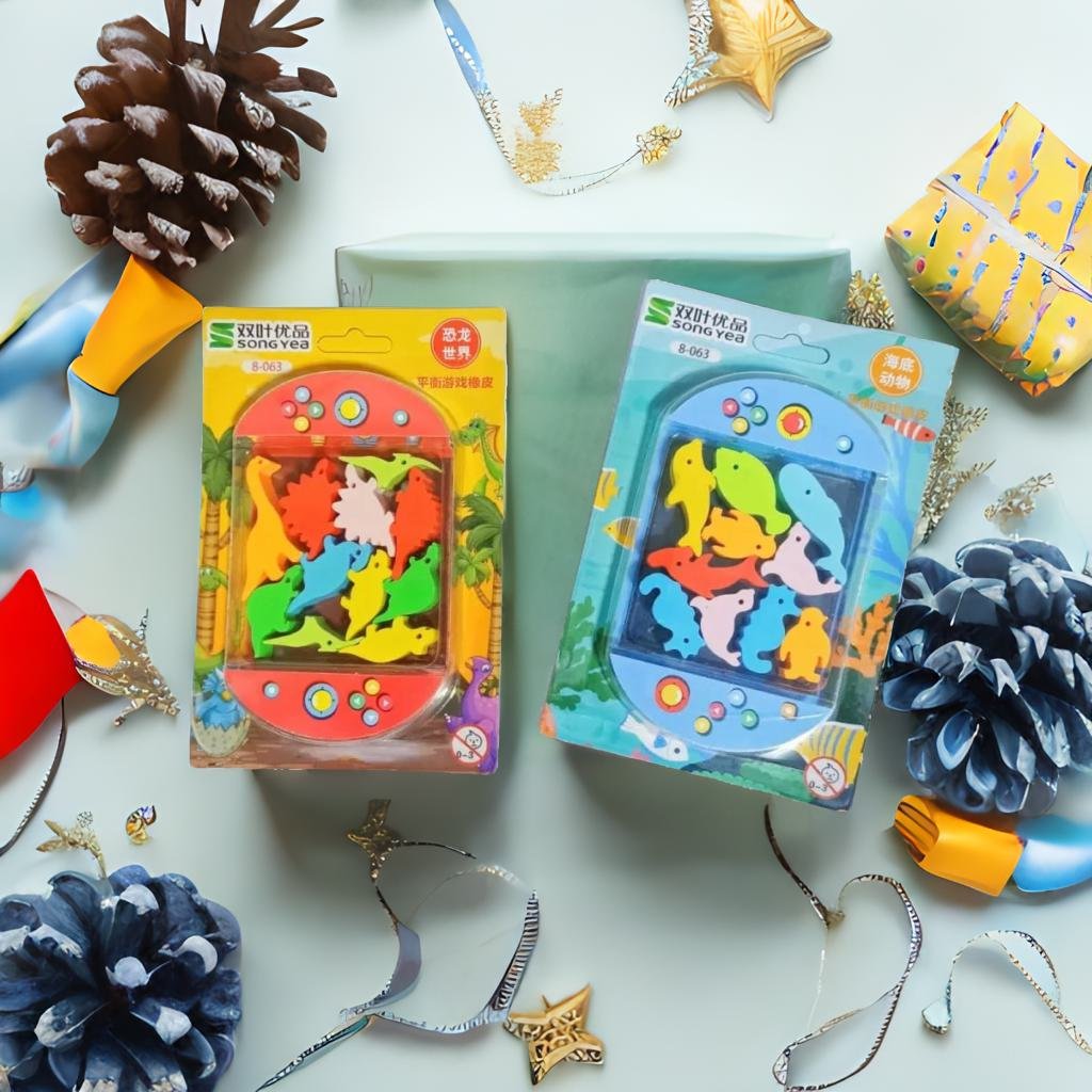 Water Game Eraser Set