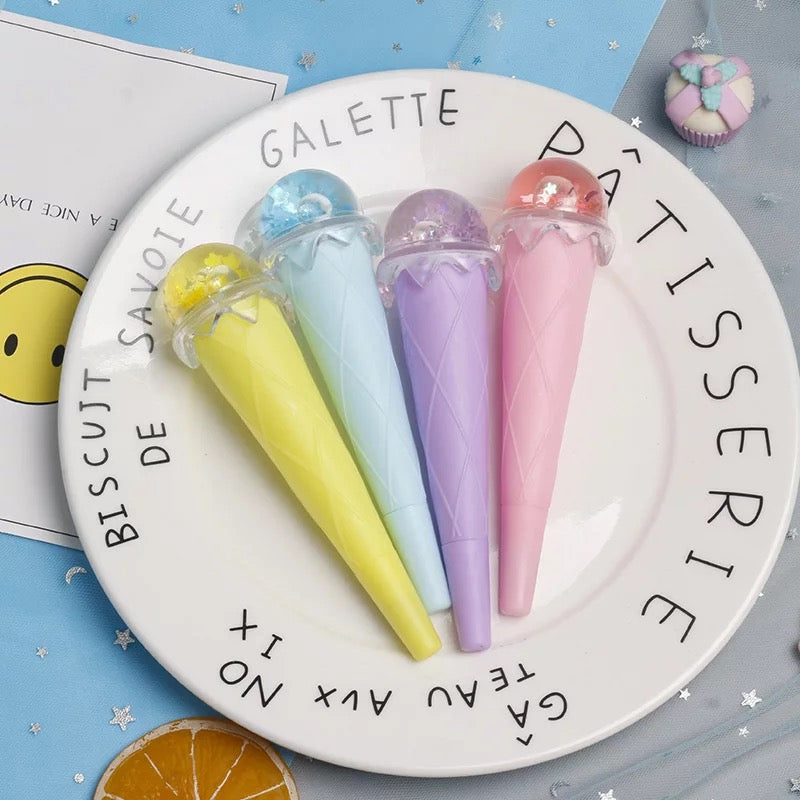 Water Gel Ice-Cream Cone Pen