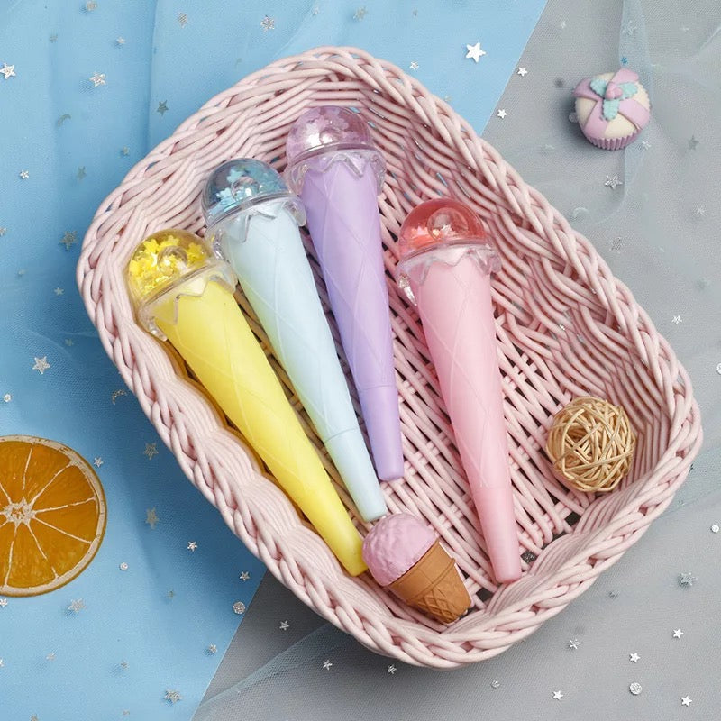 Water Gel Ice-Cream Cone Pen