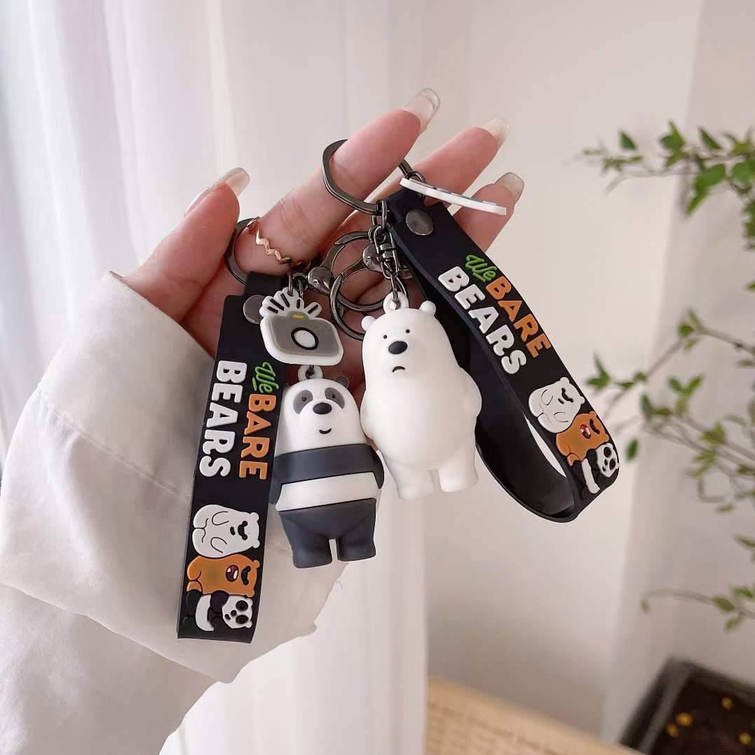 We Bare Bear 3D Keychain