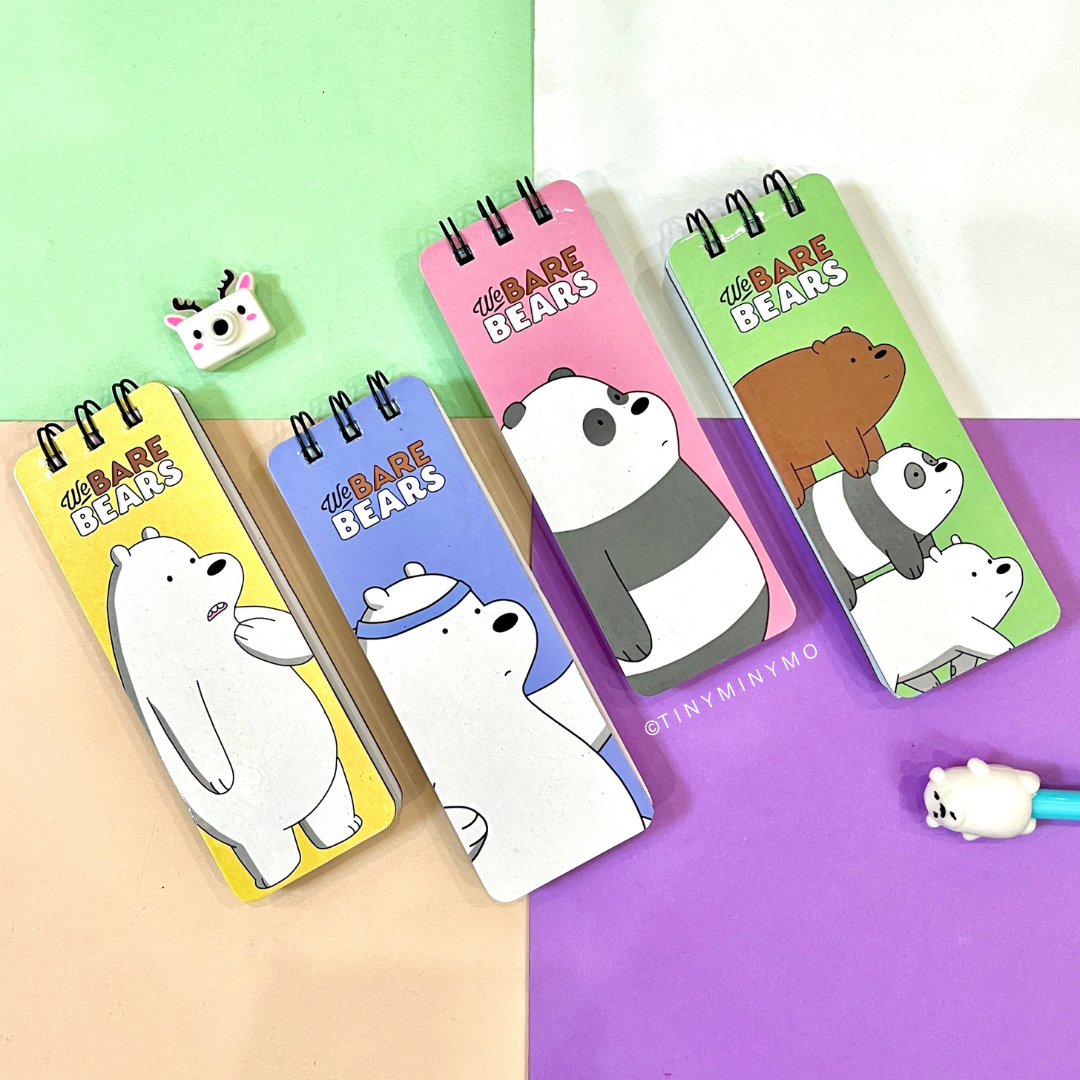 We Bare Bear Mini Notepad