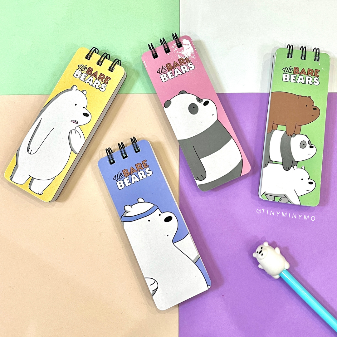 We Bare Bear Mini Notepad