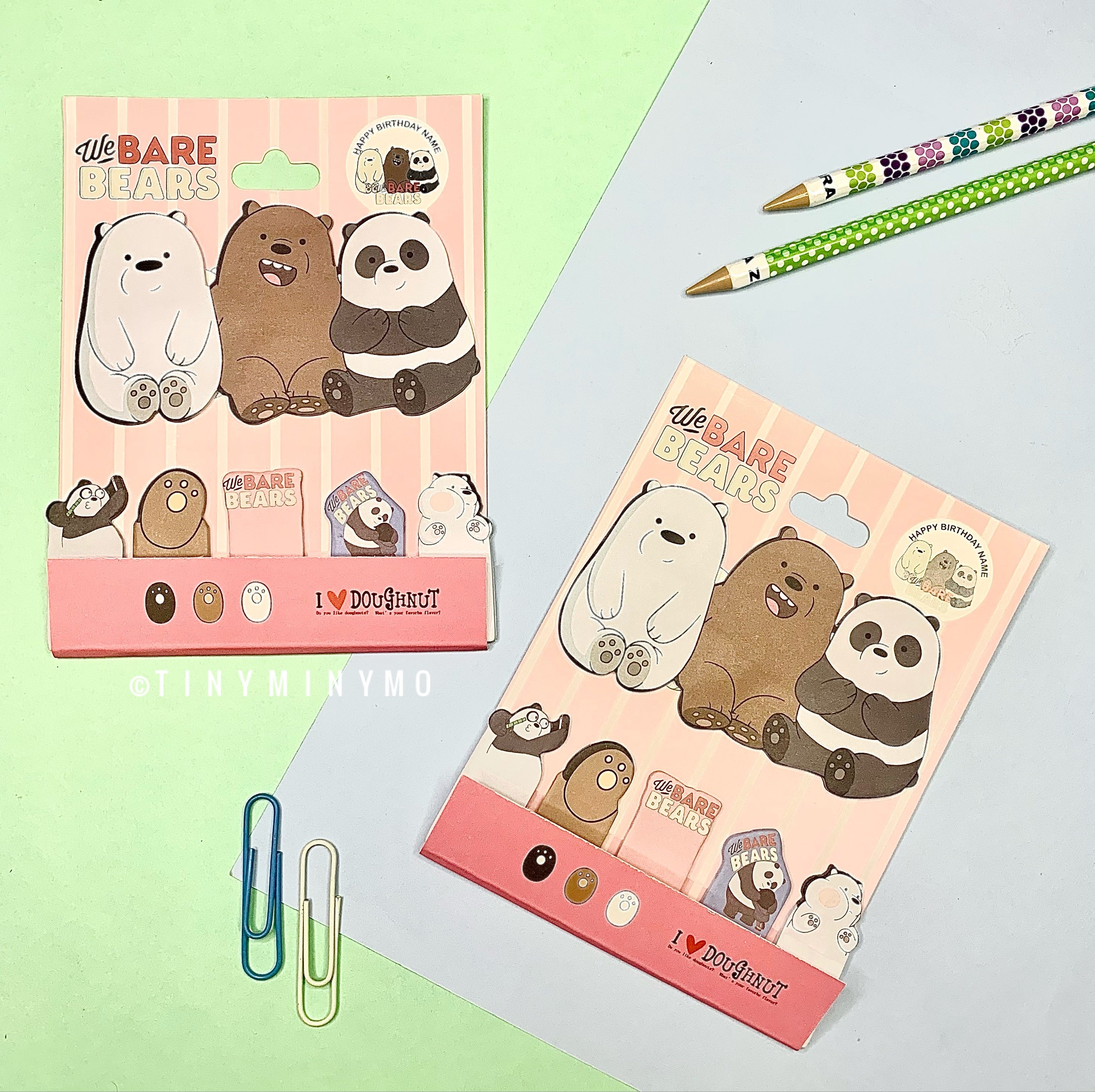 We Bare Bears Sticky Notes