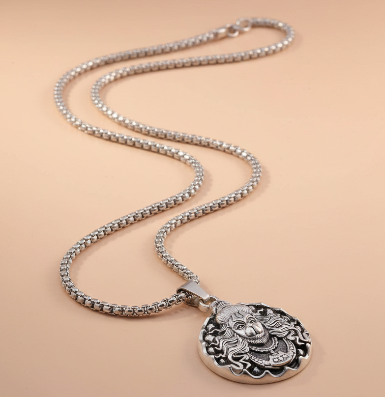 Divine Hanuman Pendant – Strength, Protection & Style