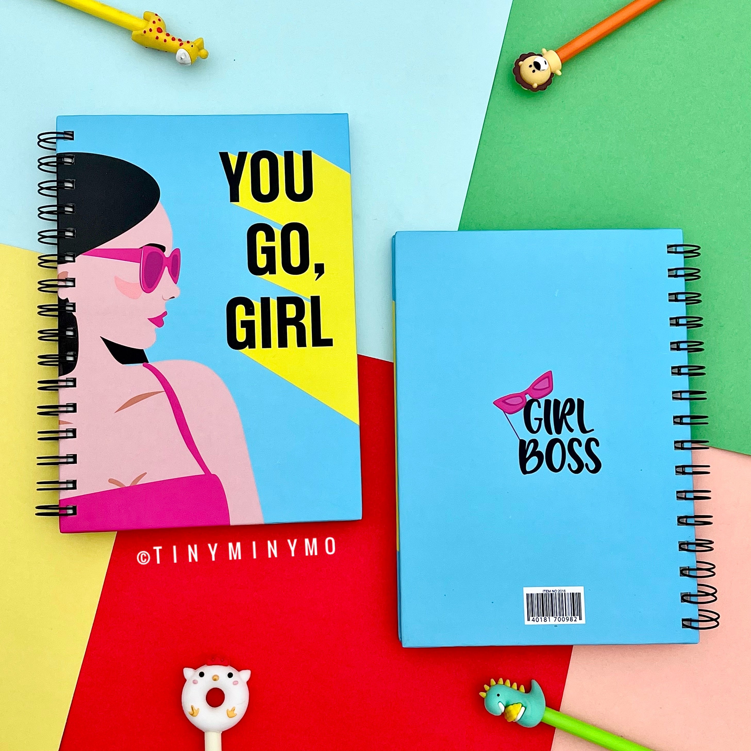 You Go Girl Spiral Notebook