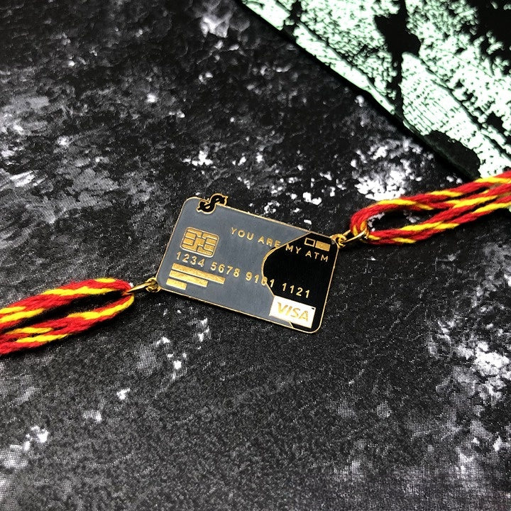 You are my ATM Metal Rakhi