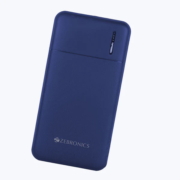 Zebronics-MB10000S2 10000mAh Power Bank with Dual USB Output & Compact Portable Design - ZEB-MB10000S2