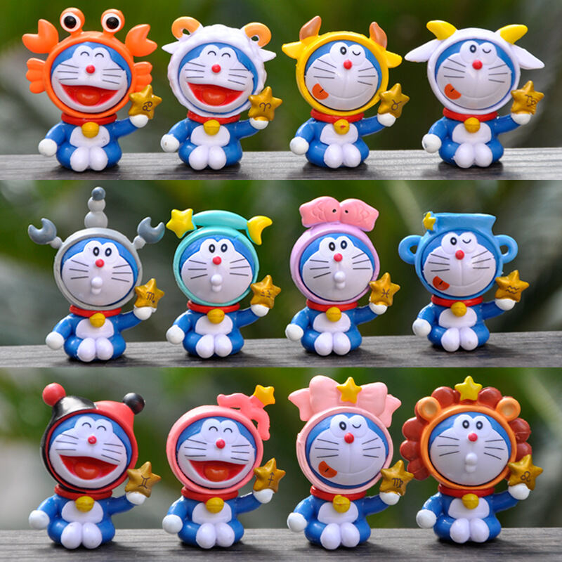 Zodiac Sign Doraemon Action Figure