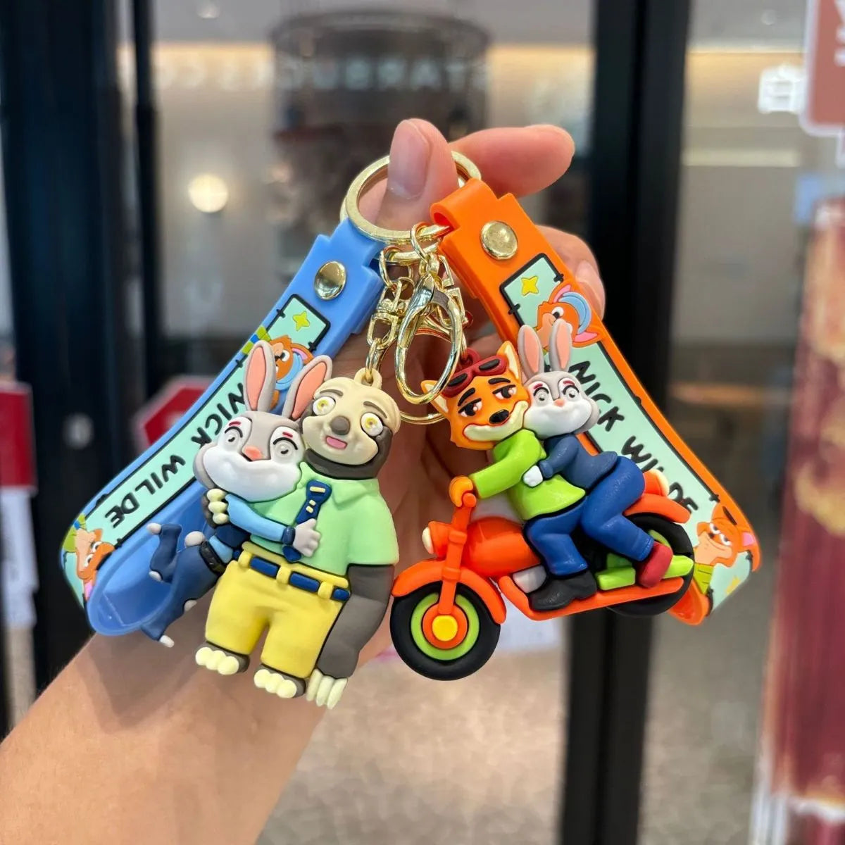 Zootopia 3D Keychain