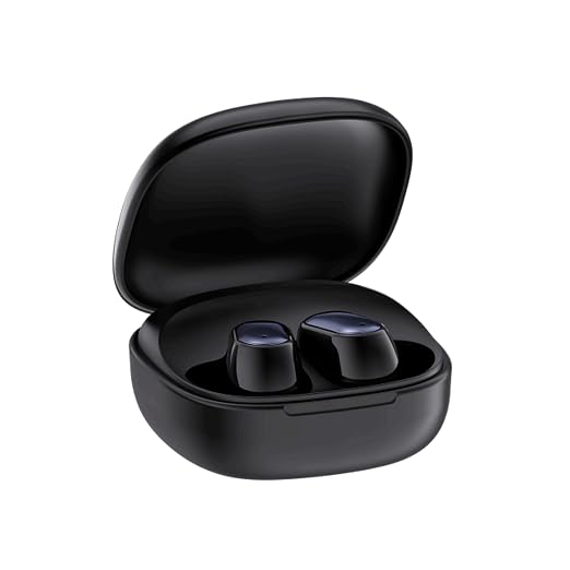 Amfox RIO TWS Earbuds | 42H Playtime | Bluetooth 5.4 | Crystal Clear Sound | IP65 Water Resistant | Touch Control | Lightweight Wireless Earbuds with Charging Case