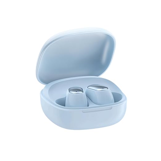 Amfox RIO TWS Earbuds | 42H Playtime | Bluetooth 5.4 | Crystal Clear Sound | IP65 Water Resistant | Touch Control | Lightweight Wireless Earbuds with Charging Case